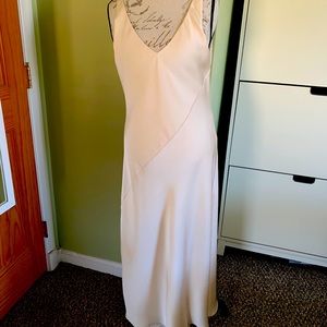 Line and Dot Maxi Dress